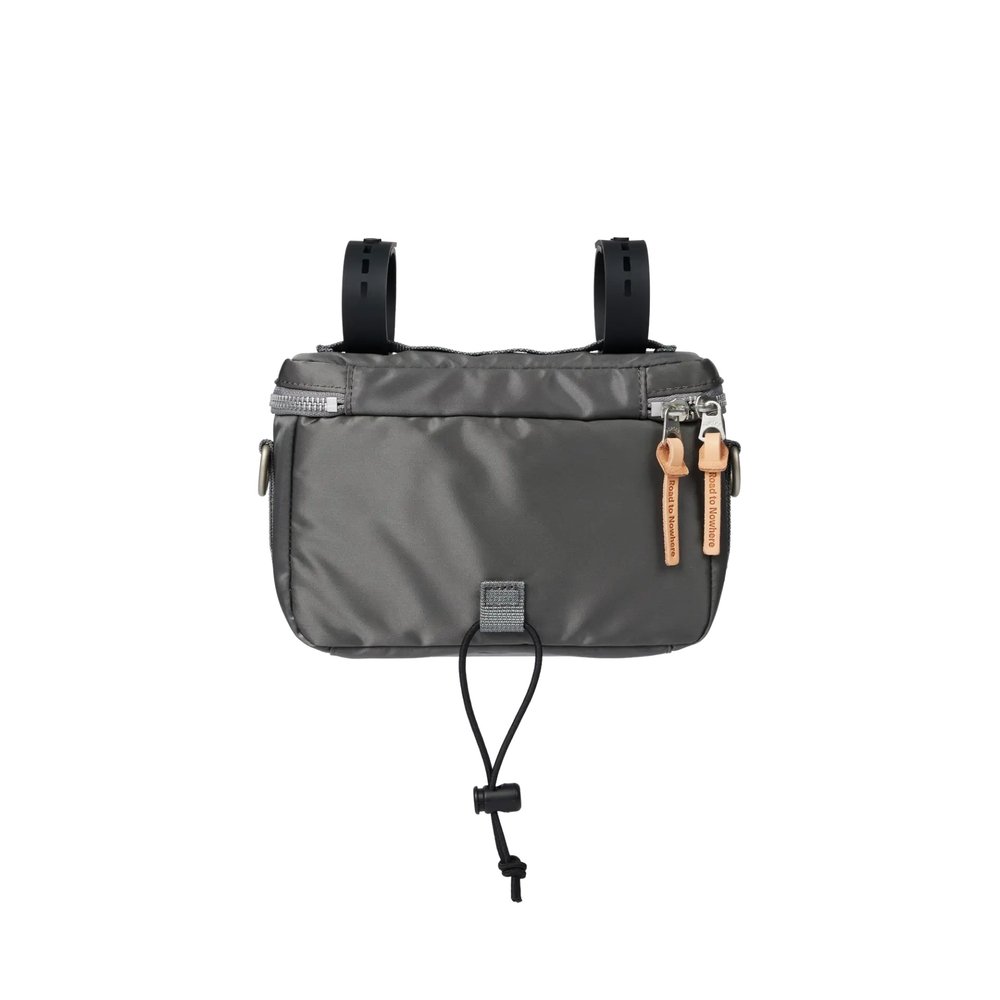 PAS NORMAL STUDIOS x PORTER Handlebar Bag Grey — Cycle Store PAS NORMAL STUDIOS x PORTER Handlebar Bag Grey — Cycle Store